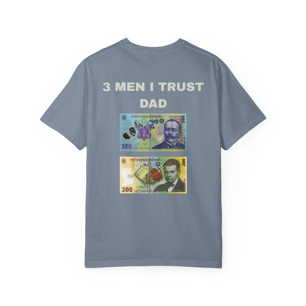 T‑Shirt — "3 Men I Trust: Dad" Graphic Tee (Father's Day Gift)
