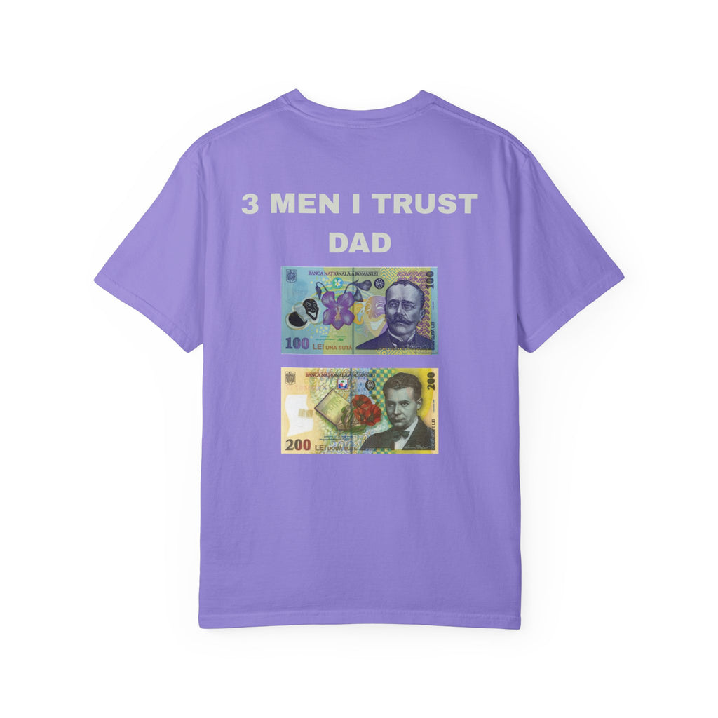 T‑Shirt — "3 Men I Trust: Dad" Graphic Tee (Father's Day Gift)