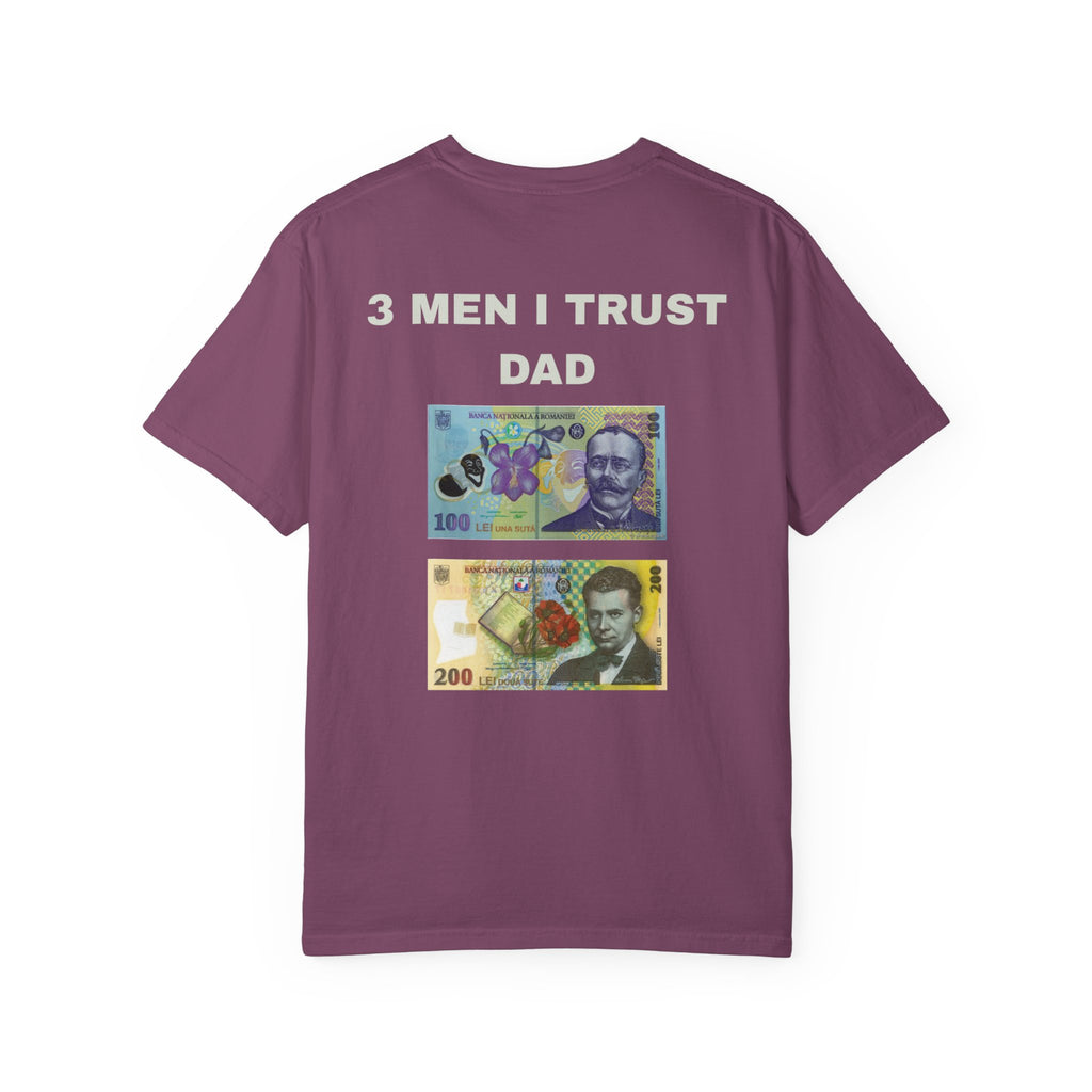 T‑Shirt — "3 Men I Trust: Dad" Graphic Tee (Father's Day Gift)