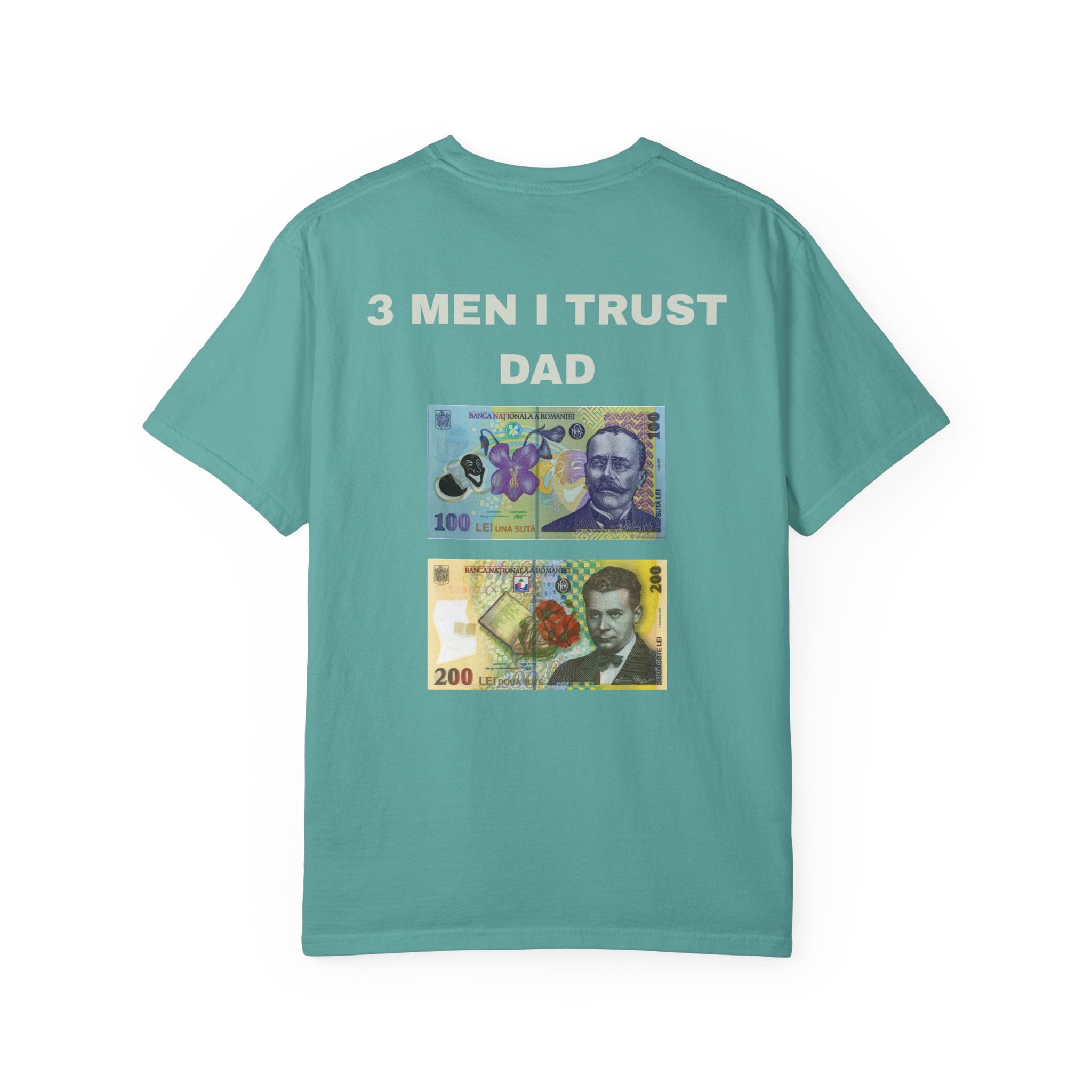 T‑Shirt — "3 Men I Trust: Dad" Graphic Tee (Father's Day Gift)